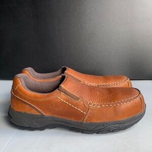 Rockport‎ Work Extreme Light Twin Gore Moc Toe Slip On Shoes Men’s 12 NWT
